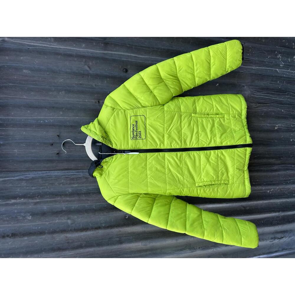 Sundance Film Festival 2023 XS Women’s Reversible Lime Green Black jacket
